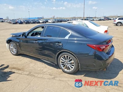 Drugie zdjęcie samochodu z przodu: 2018 INFINITI Q50 2.0T LUXE VIN:JN1CV7AR8JM280770 - miniatura