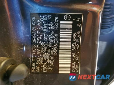 Zdjęcie 12 z 12 samochodu: 2010 TOYOTA PRIUS V VIN:JTDKN3DU5A0031741 - miniatura