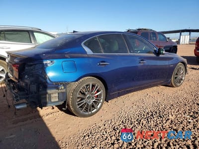Trzecie zdjęcie samochodu z tyłu: 2020 INFINITI Q50 RED SPORT 400 VIN:JN1FV7APXLM630446 - miniatura