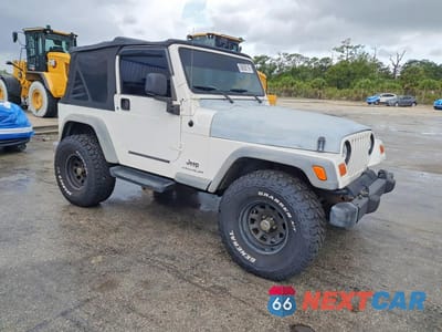 Czwarte zdjęcie samochodu z boku: 2005 JEEP WRANGLER X VIN:1J4FA39S35P337557 - miniatura