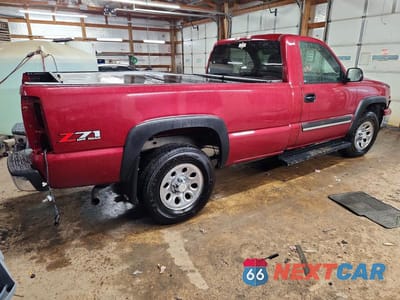 Trzecie zdjęcie samochodu z tyłu: 2006 CHEVROLET SILVERADO K1500 VIN:1GCEK14Z96E284089 - miniatura