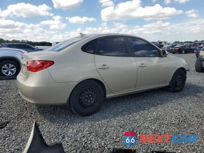 Trzecie zdjęcie samochodu z tyłu: 2009 HYUNDAI ELANTRA GLS VIN:KMHDU46D39U750050 - miniatura