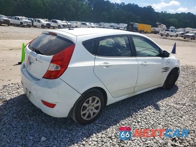 Trzecie zdjęcie samochodu z tyłu: 2012 HYUNDAI ACCENT GS VIN:KMHCT5AE5CU038246 - miniatura