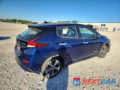 Trzecie zdjęcie samochodu z tyłu: 2018 NISSAN LEAF SV VIN:1N4AZ1CP6JC309227 - miniatura