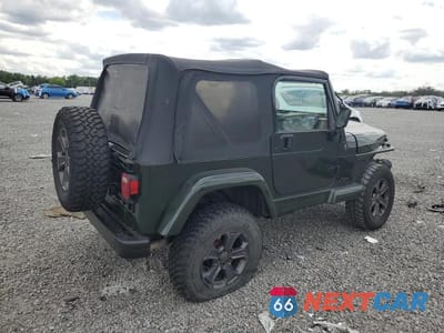 Trzecie zdjęcie samochodu z tyłu: 1997 JEEP WRANGLER / TJ SAHARA VIN:1J4FY49S7VP505024 - miniatura