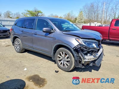Czwarte zdjęcie samochodu z boku: 2020 HONDA PILOT EXL VIN:5FNYF6H59LB069294 - miniatura