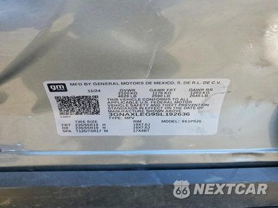 Zdjęcie 12 z 12 samochodu: 2025 CHEVROLET EQUINOX RS VIN:3GNAXLEG9SL192636 - miniatura