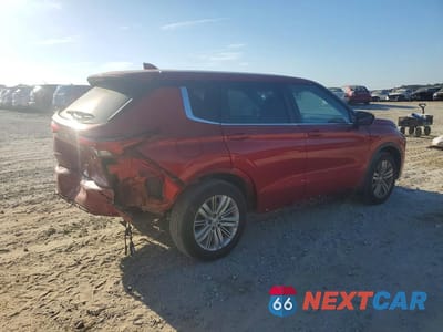 Trzecie zdjęcie samochodu z tyłu: 2023 MITSUBISHI OUTLANDER ES VIN:JA4J3TA88PZ008736 - miniatura