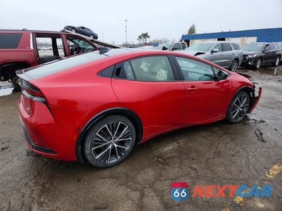 Trzecie zdjęcie samochodu z tyłu: 2024 TOYOTA PRIUS LIMITED VIN:JTDADABU7R3008476 - miniatura