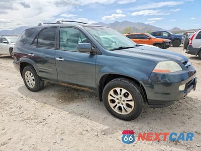 Czwarte zdjęcie samochodu z boku: 2003 ACURA MDX TOURING VIN:2HNYD18773H506370 - miniatura