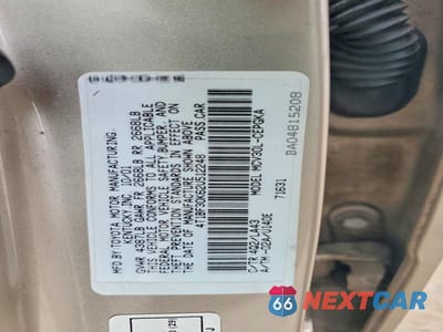Zdjęcie 12 z 12 samochodu: 2002 TOYOTA CAMRY XLE V6 VIN:4T1BF30K62U512248 - miniatura