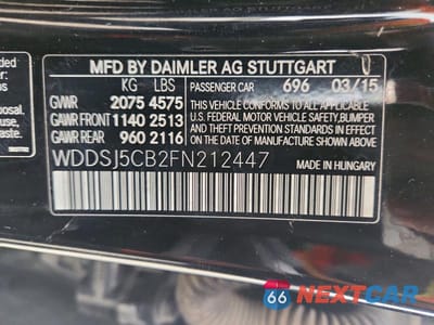 Zdjęcie 12 z 12 samochodu: 2015 MERCEDES-BENZ CLA 45 AMG VIN:WDDSJ5CB2FN212447 - miniatura