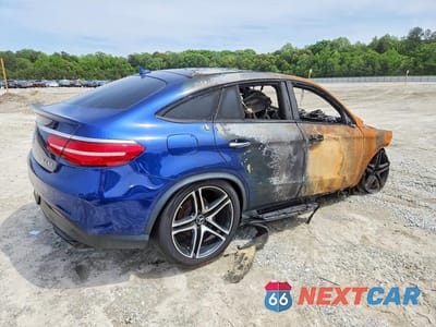 Trzecie zdjęcie samochodu z tyłu: 2019 MERCEDES-BENZ GLE COUPE 43 AMG VIN:4JGED6EB9KA149586 - miniatura