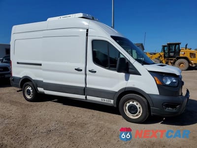 Czwarte zdjęcie samochodu z boku: 2023 FORD TRANSIT 250 REFRIGERATED DELIVERY VAN VIN:1FTBR1X80PKA98297 - miniatura