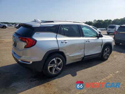 Trzecie zdjęcie samochodu z tyłu: 2019 GMC TERRAIN SLT VIN:3GKALPEV8KL333971 - miniatura