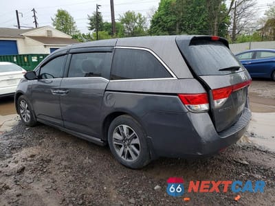 Drugie zdjęcie samochodu z przodu: 2016 HONDA ODYSSEY TOURING VIN:5FNRL5H97GB005318 - miniatura