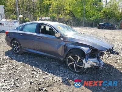 Czwarte zdjęcie samochodu z boku: 2020 HONDA ACCORD SPORT VIN:1HGCV1F39LA121101 - miniatura