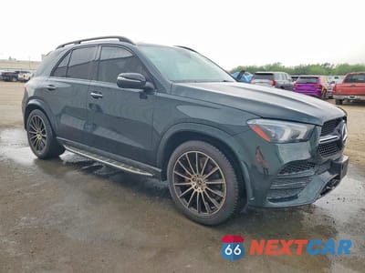 Czwarte zdjęcie samochodu z boku: 2022 MERCEDES-BENZ GLE 350 VIN:4JGFB4JB9NA619110 - miniatura