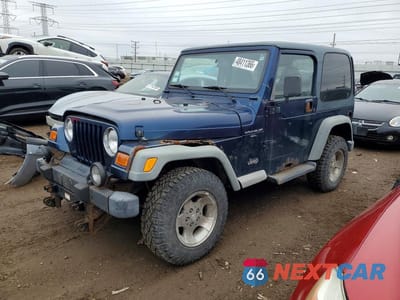 2002 JEEP WRANGLER / TJ SPORT 1J4FA49S92P743764 - główne zdjęcie licytacji z USA - miniatura