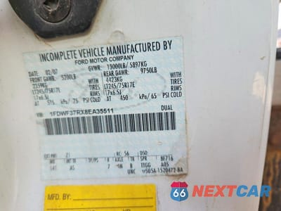 Zdjęcie 12 z 12 samochodu: 2008 FORD F350 SUPER DUTY VIN:1FDWF37RX8EA35511 - miniatura
