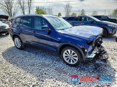 Czwarte zdjęcie samochodu z boku: 2017 BMW X3 XDRIVE28I VIN:5UXWX9C30H0W71260 - miniatura