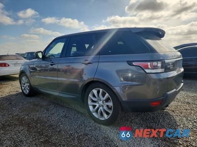 Drugie zdjęcie samochodu z przodu: 2016 LAND ROVER RANGE ROVER SPORT HSE VIN:SALWR2PF5GA101490 - miniatura