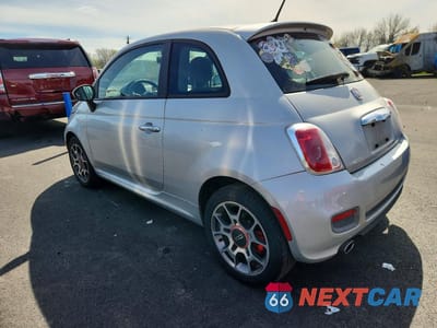 Drugie zdjęcie samochodu z przodu: 2013 FIAT 500 SPORT VIN:3C3CFFBR4DT737032 - miniatura