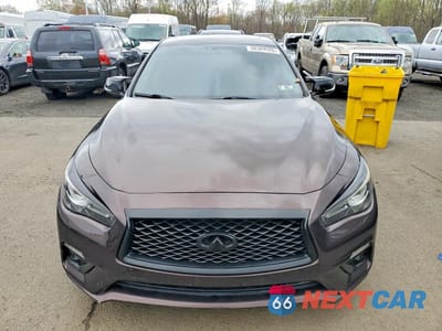 Piąte zdjęcie samochodu w środku: 2018 INFINITI Q50 3.0T LUXE VIN:JN1EV7AR9JM431379 - miniatura