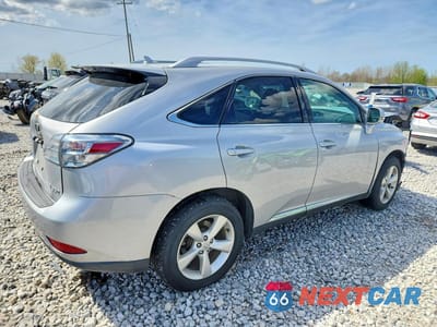 Trzecie zdjęcie samochodu z tyłu: 2010 LEXUS RX 350 VIN:2T2BK1BA9AC070601 - miniatura