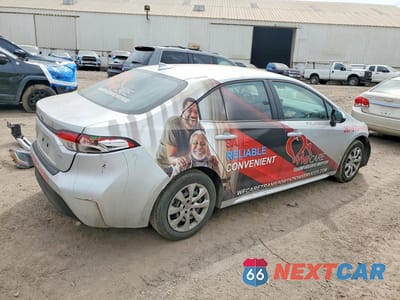 Trzecie zdjęcie samochodu z tyłu: 2024 TOYOTA COROLLA LE VIN:5YFB4MDE7RP166707 - miniatura