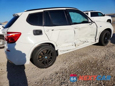Trzecie zdjęcie samochodu z tyłu: 2017 BMW X3 XDRIVE28I VIN:5UXWX9C56H0T08270 - miniatura