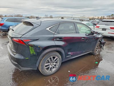 Trzecie zdjęcie samochodu z tyłu: 2015 LEXUS NX 300H BASE VIN:JTJBJRBZ9F2018691 - miniatura