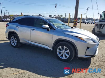 Czwarte zdjęcie samochodu z boku: 2017 LEXUS RX 350 BASE VIN:2T2ZZMCA9HC035481 - miniatura