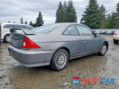 Trzecie zdjęcie samochodu z tyłu: 2005 HONDA CIVIC EX VIN:1HGEM21915L034636 - miniatura