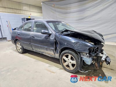 Czwarte zdjęcie samochodu z boku: 2002 NISSAN SENTRA XE VIN:3N1CB51D42L592243 - miniatura