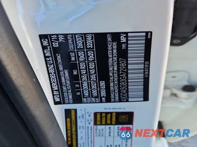 Zdjęcie 12 z 12 samochodu: 2016 MERCEDES-BENZ GLE 400 4MATIC VIN:4JGDA5GB3GA729807 - miniatura