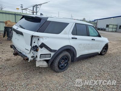 Trzecie zdjęcie samochodu z tyłu: 2020 FORD EXPLORER POLICE INTERCEPTOR VIN:1FM5K8AB3LGA97586 - miniatura