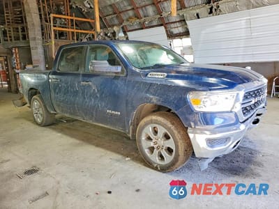Czwarte zdjęcie samochodu z boku: 2023 RAM 1500 BIG HORN VIN:1C6RRFFG8PN584267 - miniatura