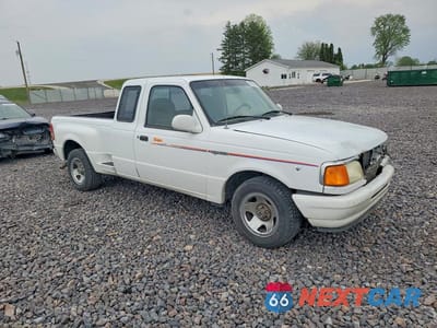 Czwarte zdjęcie samochodu z boku: 1994 FORD RANGER SUPER CAB VIN:1FTCR14X7RPB19944 - miniatura