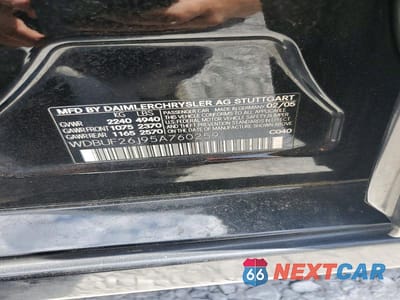 Zdjęcie 12 z 12 samochodu: 2005 MERCEDES-BENZ E 320 CDI VIN:WDBUF26J95A760259 - miniatura