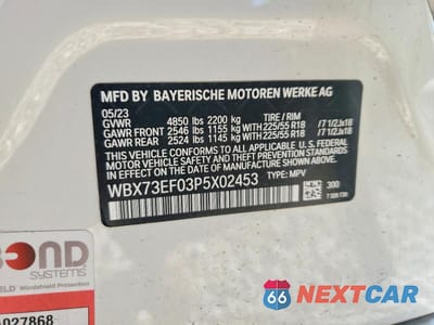 Zdjęcie 14 z 14 samochodu: 2023 BMW X1 XDRIVE28I VIN:WBX73EF03P5X02453 - miniatura