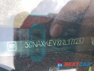 Zdjęcie 13 z 13 samochodu: 2022 CHEVROLET EQUINOX LT VIN:3GNAXKEV8NL171287 - miniatura