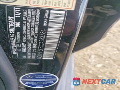 Zdjęcie 12 z 12 samochodu: 2012 MERCEDES-BENZ E 350 VIN:WDDHF5KBXCA563784 - miniatura