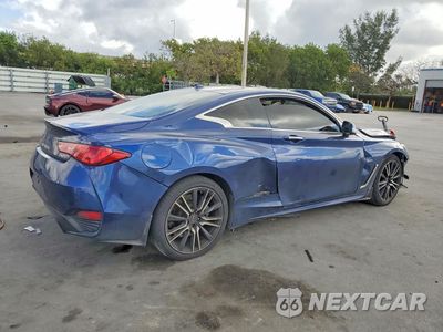 Trzecie zdjęcie samochodu z tyłu: 2018 INFINITI Q60 3.0T SPORT VIN:JN1EV7EK1JM343312 - miniatura