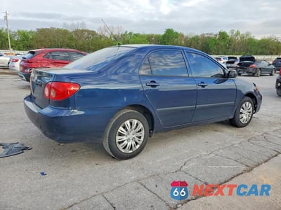 Trzecie zdjęcie samochodu z tyłu: 2008 TOYOTA COROLLA CE VIN:1NXBR32E18Z959481 - miniatura