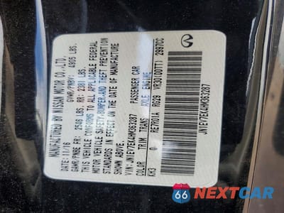 Zdjęcie 13 z 13 samochodu: 2017 INFINITI Q60 3.0T PREMIUM VIN:JN1EV7EK4HM363287 - miniatura