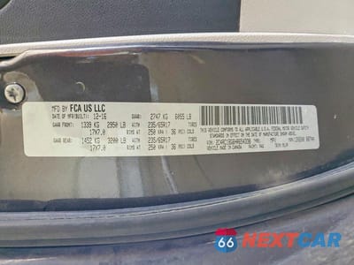 Zdjęcie 14 z 14 samochodu: 2017 CHRYSLER PACIFICA TOURING L VIN:2C4RC1BG6HR654338 - miniatura