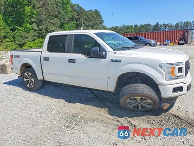 Czwarte zdjęcie samochodu z boku: 2019 FORD F150 SUPERCREW VIN:1FTEW1C5XKFB00477 - miniatura