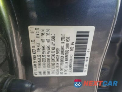 Zdjęcie 13 z 13 samochodu: 2012 HONDA CR-V EX VIN:JHLRM4H59CC001012 - miniatura