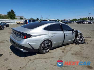 Trzecie zdjęcie samochodu z tyłu: 2024 HYUNDAI SONATA SEL VIN:KMHL14JA1RA350538 - miniatura